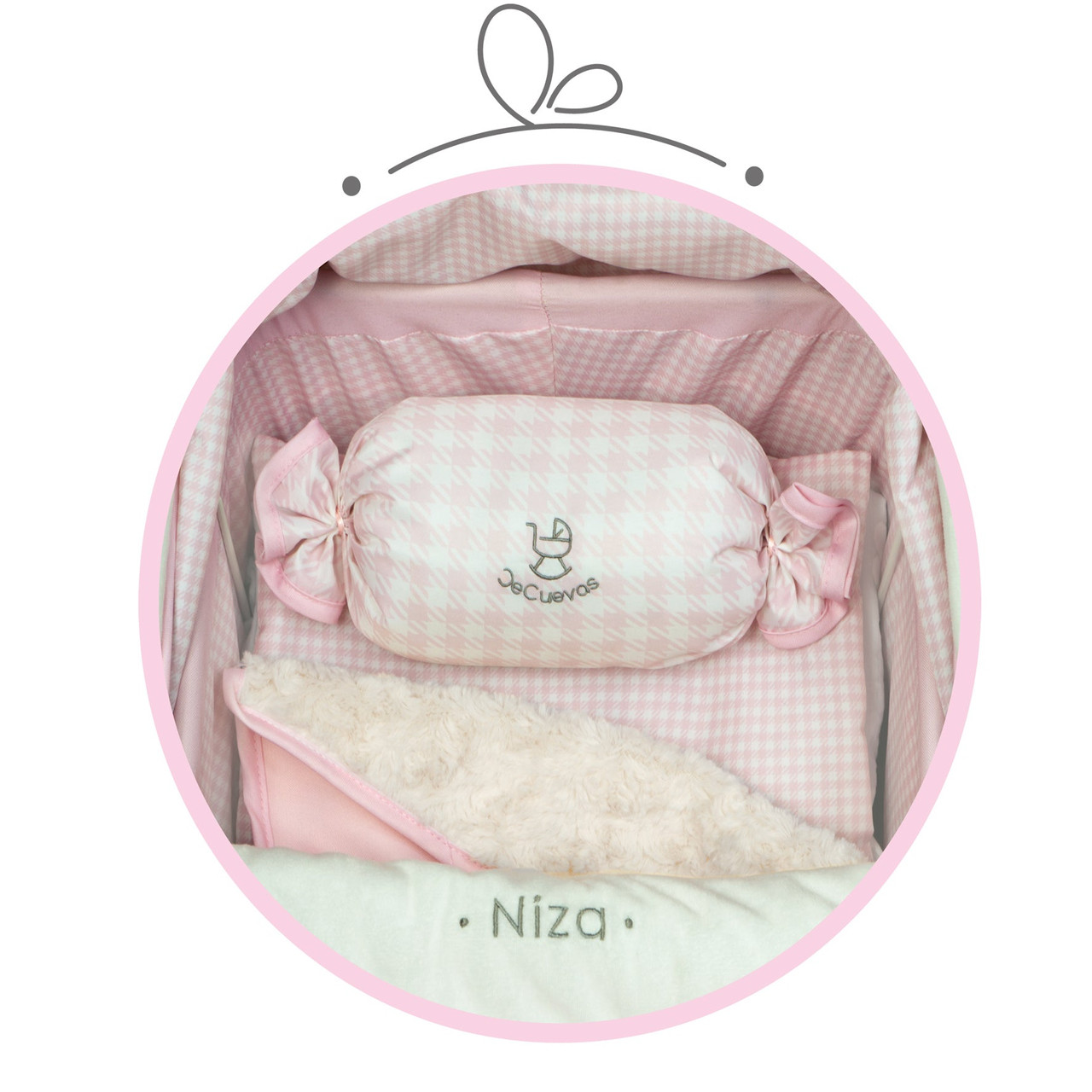 82046. Reborn Pram XL Niza Collection