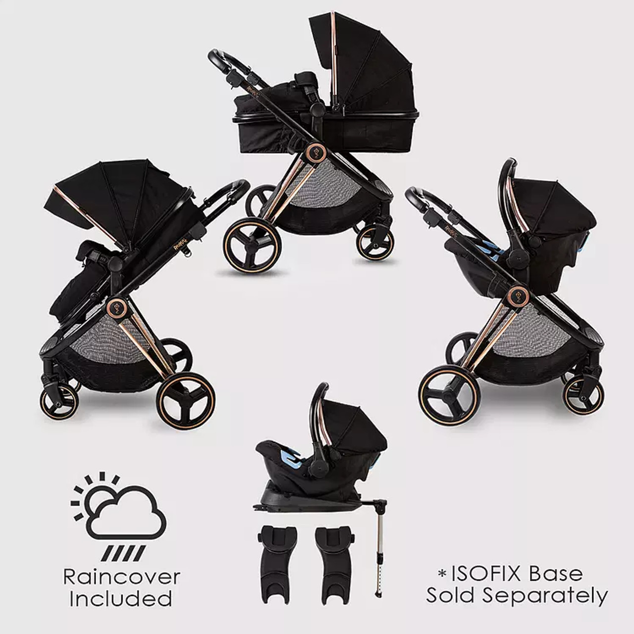 red kite push me pace amber travel system