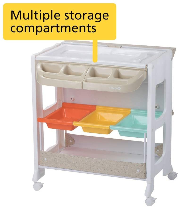 Safety 1st Dolphy Baby Changing Unit, Warm Grey