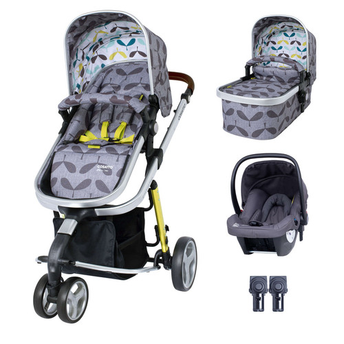 Cosatto Giggle 3 Travel System Bundle Seedling With Hold Grey