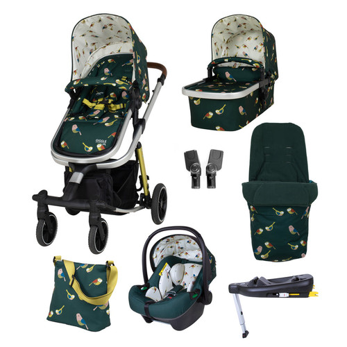 Cosatto Giggle Trail 3 in 1 i-Size Everything Bundle Birdland