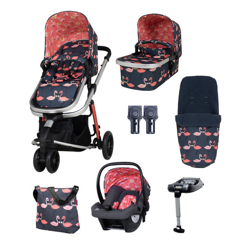 Cosatto Giggle 3 in 1 Everything Bundle Pretty Flamingo