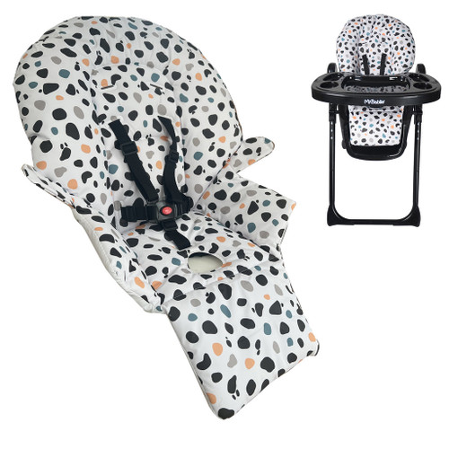 My Babiie Confetti Highchair Seat Cover