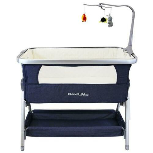 Next To ME Bedside Baby Crib Coo-sleeper (Blue Berry)