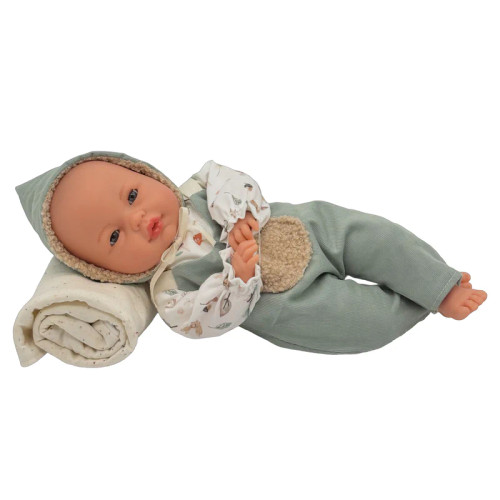 Roma Fern Doll - Cries with Dummy 37 cm - Roma Prams