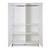 Retro Rio 2 Door Wardrobe - White