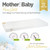 Mother&Baby Pure Gold Anti-Allergy Coir Pocket Sprung Cot bed Mattress 140 x 70cm