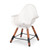 Evolu 2 High Chair - Dark Natural / Anthracite Frosted