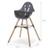 Evolu 2 High Chair - Natural / Anthracite