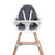 Evolu High Chair Seat Cushion Neoprene - Dark Grey