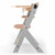 KINDERKRAFT Highchair  ENOCK - Grey Wooden