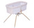 Babymore AIR MOTION GLIDING CRIB – Cream