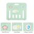 ABST 14 Panels Baby Playpen Kids Activity Center Safety Play Yard Pen Foldable