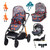 Cosatto Wow XL Car Seat and i-Size Base Bundle Charcoal Mister Fox (Acorn i-Size)