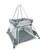 SleepSpace Lightweight Travel Cot / Playpen with Tepee and Mosquito Net