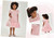 Girls Lovely pale pink party dress 2 Piece Set