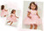 Girls Lovely pink party dress with bow