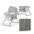 KINDERKRAFT Crib rocker LOVI - Grey