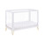 Babymore Kimi Cot Bed – Midnight with mattress
