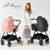 KINDERKRAFT Multifunctional pram 2in1 NEA-Dark Grey