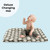 Grey Elephants Changing Mat