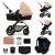 Kinderkraft Travel System 4in1 MOOV2 - Beige