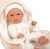 Arias 30cm Elegance Beige Bunny Blanket and Dummy 60761 - Roma Prams