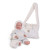 egg® Dolls Pram - Houndstooth Silver And Lea Doll Bundle - Roma Prams