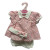 Antonio Juan Clothing for a 40-42cm Doll - Pink 3 Piece - Roma Prams