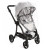 egg® Dolls Pram - Houndstooth Silver - Roma Prams