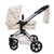 FACTORY 2NDS - Roma Darcie Single Dolls Pram - Cream 3+ years - Roma Prams