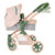 Roma RHS Single Dolls Pram - Fern - Roma Prams