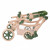 Roma RHS Twin Dolls Pram - Fern - Roma Prams