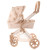 Roma Teddy Single Dolls Pram - Roma Prams