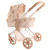 Roma Teddy Single Dolls Pram - Roma Prams
