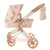 Roma Teddy Single Dolls Pram - Roma Prams