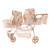 Roma Teddy Twin Dolls Pram - Roma Prams