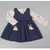 BABY GIRLS COTTON PINAFORE DRESS & TOP SET (12-24 MONTHS)