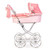 Roma Annie Classic Dolls Pram - Pink 3-16 years 93cm