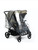 Roma Gemini Double Pram -  Khaki Leopard