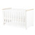Aylesbury 3 Piece Nursery Furniture Set (Cot Bed, Dresser & Wardrobe) - White & Ash
