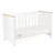 Aylesbury 3 Piece Nursery Furniture Set (Cot Bed, Dresser & Wardrobe) - White & Ash