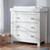 Aylesbury 3 Piece Nursery Furniture Set (Cot Bed, Dresser & Wardrobe) - White & Ash