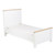 Aylesbury 3 Piece Nursery Furniture Set (Cot Bed, Dresser & Wardrobe) - White & Ash