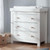 Aylesbury 2 Piece Nursery Furniture Set (Cot Bed & Dresser) - White & Ash