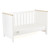 Aylesbury 2 Piece Nursery Furniture Set (Cot Bed & Dresser) - White & Ash