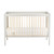 Troll Lukas 2 Piece Set - Cot and Changing Table with Drawer - Soft Grey/Natural