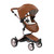 Mima Luxury 11 Piece Bundle inc iZi Go Car Seat – Rose Gold / Camel / Sandy Beige