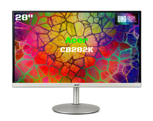 ACER CB2 Series CB282K 3840 x 2160 24" Monitor Condition Excellent