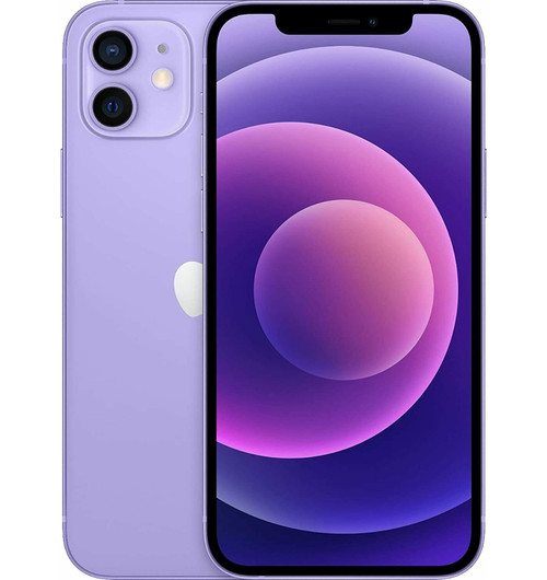Apple iPhone 12 A2172 64GB Purple Unlocked Condition: Good